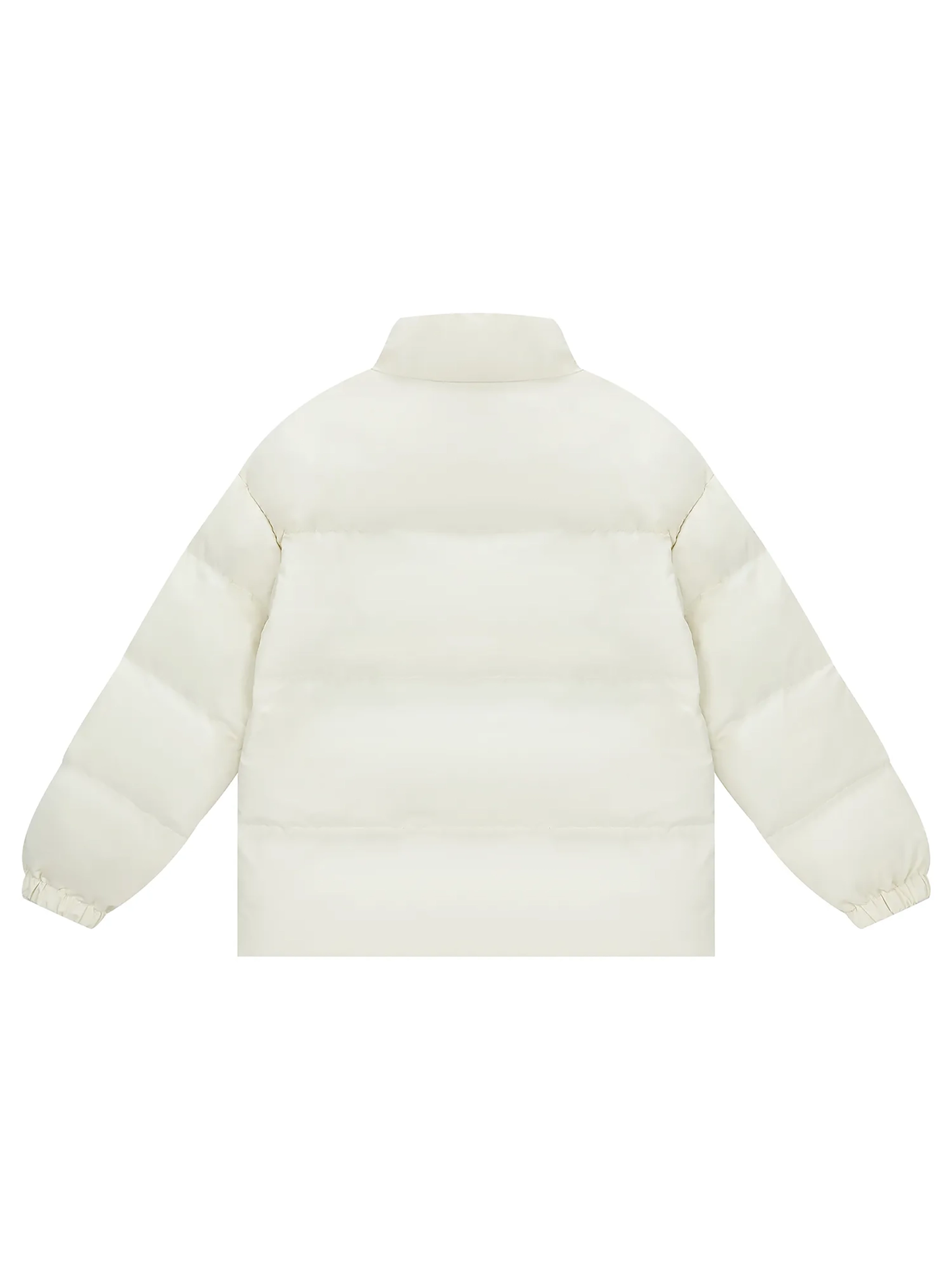 Fashionable Zip-Up Puffer Jacket