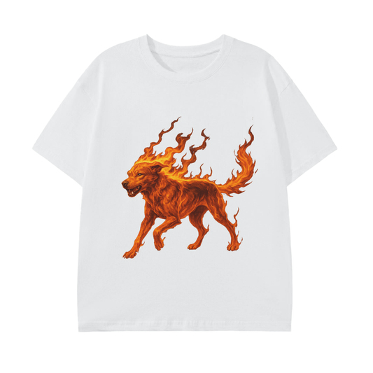 Fire Dog and Ice Cat T-Shirt