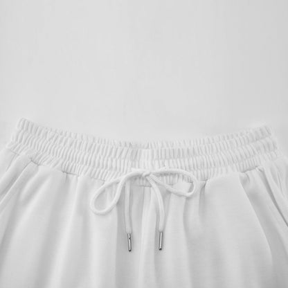 Drawstring Waist Sweatpants